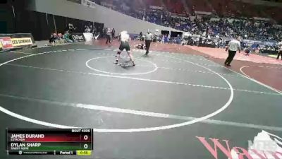 4A-220 lbs Cons. Round 3 - James Durand, Estacada vs Dylan Sharp, Sweet Home