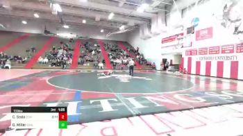 Replay: Mat 1 - 2021 Edinboro Wrestle-Offs | Oct 29 @ 6 PM