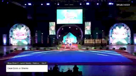 Cape Coral Jr. Sharks [2020 Show Cheer 2 - Junior Varsity - Medium Day 2] 2020 Pop Warner National Cheer & Dance Championship
