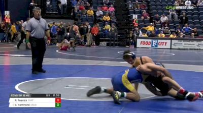 157 lbs Consi of 16 #2 - Ryan Resnick, Chattanooga vs Coleman Hammond, CSU-Bake