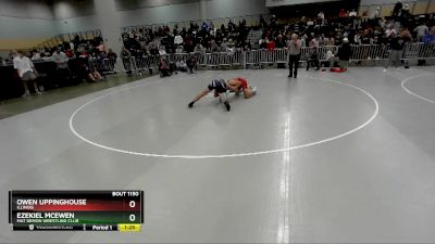 165 lbs Quarterfinal - Ezekiel McEwen, Mat Demon Wrestling Club vs Owen Uppinghouse, Illinois