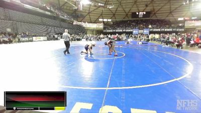 2A 113 lbs Champ. Round 1 - Aidan Deeney, Columbia River vs Dominic Thomas, Orting