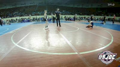 73 lbs Quarterfinal - Carter Schmedt, Saints Wrestling Club vs Brooks Blevins, Triumph Wrestling Club