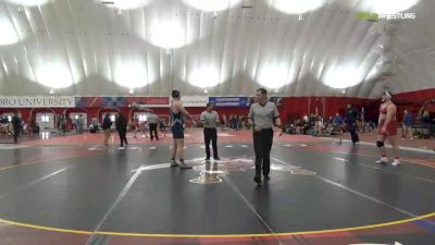 285 lbs Quarterfinal - Fletcher Miller, Indiana vs Seth Nevills, Unattached