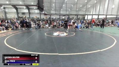 150 lbs Semifinal - Hayden Reuter, AK vs Sean Price, WA