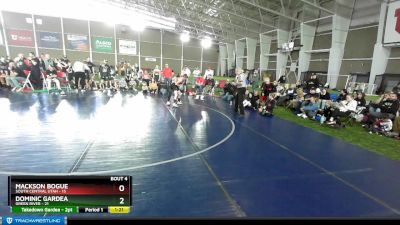 92 lbs Round 2 (4 Team) - Dominic Gardea, Green River vs Mackson Bogue, South Central Utah