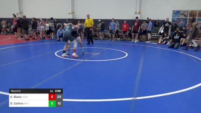 114 lbs Round 2 - Kael Black, Kraken vs Dillinger Collins, Dayton Bandits - Black