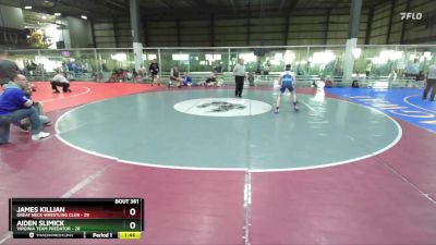 106 lbs Semifinal - James Killian, Great Neck Wrestling Club vs Aiden Slimick, Virginia Team Predator