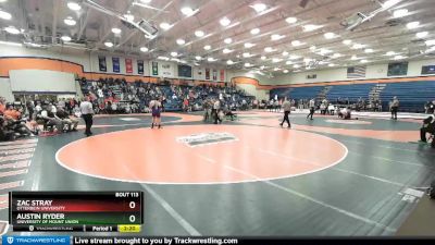 285 lbs Champ. Round 1 - Austin Ryder, University Of Mount Union vs Zac Stray, Otterbein University