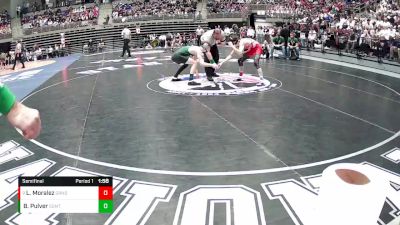 Semifinal - Landon Moralez, Grand County vs Bryce Pulver, South Summit