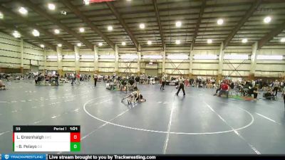 59 lbs Cons. Round 5 - Benjamin Pelayo, East Idaho Elite vs Lincoln Greenhalgh, Grantsville Wrestling Club