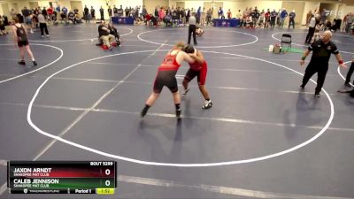 250 lbs Cons. Round 1 - Caleb Jennison, Shakopee Mat Club vs Jaxon Arndt, Shakopee Mat Club