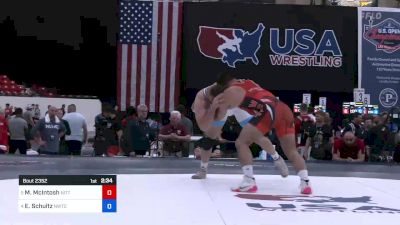 92 kg Quarters - Morgan McIntosh, Nittany Lion Wrestling Club vs Eric Schultz, Nebraska Wrestling Training Center