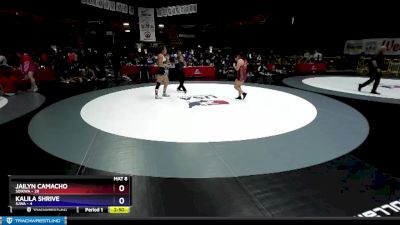 164 lbs Round 4 (12 Team) - Jailyn Camacho, SDIKWA vs Kalila Shrive, SJWA