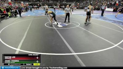 Cons. Round 1 - Owen Vondra, Elkhorn Valley vs Wayne Lee, Arapahoe