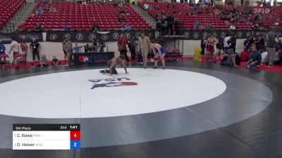 71 kg 5th Place - Cooper Rowe, Pinnacle Wrestling Club vs Daniel Heiser, Wisconsin