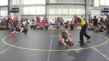 125 lbs Quarterfinals (8 Team) - Robbie Fisher, Team Gotcha Blue vs Payton Murphy, American Gladiators