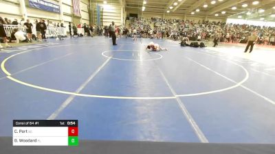 126 lbs Consi Of 64 #1 - Carson Port, SC vs Grady Woodard, FL