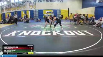 145 lbs Round 7 (8 Team) - Lester Martinez, Eagle Empire vs Jackson Bond, Palm Harbor