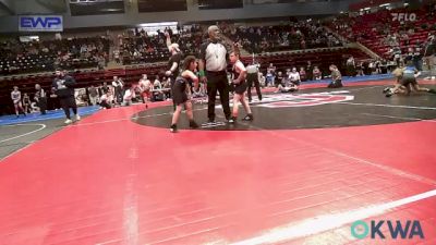 83 lbs Semifinal - Sam Alonso, Skiatook Youth Wrestling vs Braylie Calcote, Tahlequah Wrestling Club