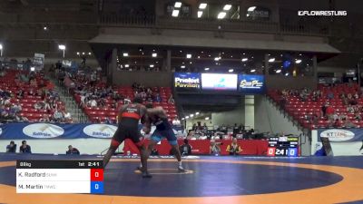 86 kg Quarters - Kevin Radford, Sunkist Kids Wrestling Club vs Myles Martin, TMWC/ Ohio RTC