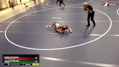 84 lbs Round 3 (4 Team) - Mason Weller, Becker vs Cash Tolzman, New Prague