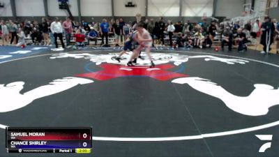 92-97 lbs Round 4 - Samuel Moran, WA vs Chance Shirley, WA