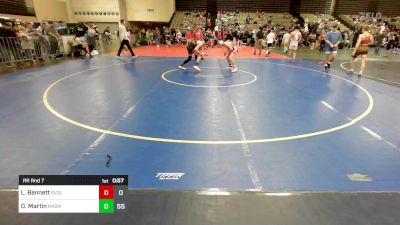 141 lbs Rr Rnd 7 - Luke Bennett, Revival Black vs Duke Martin, Mat Assassins