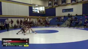 125 lbs Semis & Wb (16 Team) - David Yeh, Williams College vs Dylan King, Norwich