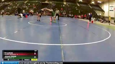 157 lbs Finals (2 Team) - Ty Lucas, Central Oklahoma vs Josiah Rider, Adams State