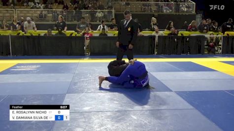 EMILY ROSALYNN NICHOLSON vs VITÓRIA DAMIANA SILVA DE ASSIS 2024 Pan Jiu Jitsu IBJJF Championship