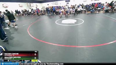 182 lbs Round 1 (3 Team) - Brayden Nguyen, Southridge vs Victor Canche, Goldendale