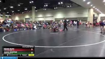 107 lbs Placement (16 Team) - Keana Bush, Suncoast Gems vs Naima Ghaffar, MXW Purple