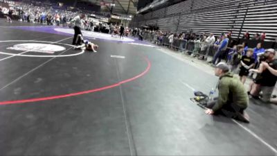 41-45 lbs Quarterfinal - Jeremiah Gilmore, Ascend Wrestling Academy vs Beau Rzasa, Twin City Wrestling Club