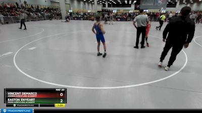 100 lbs Cons. Round 6 - Vincent DeMarco, Askren Wrestling Academy vs Easton Enyeart, Moen Wrestling Academy