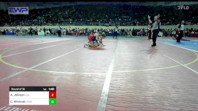 138 lbs Round Of 16 - Aaron Jellison, Yukon vs Callan Whitnah, Harrah