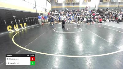 138 lbs Quarterfinal - Scott Romano, Joel Barlow vs John Murphy, Avon