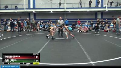 115 lbs Round 3 (8 Team) - Alex Nelson, Ranger WC vs Evan Brothers, 84 Athletes