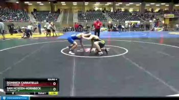 152 lbs Round 4 (6 Team) - Dominick Carratello, 4A La Grande vs Sam Mckeen-Hornbeck, 4A Henley