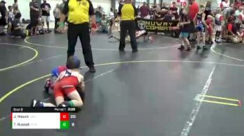 56 lbs Semis & 1st Wrestleback (8 Team) - Jase Mauck, Iowa Elite vs Tate Russell, Steel Valley