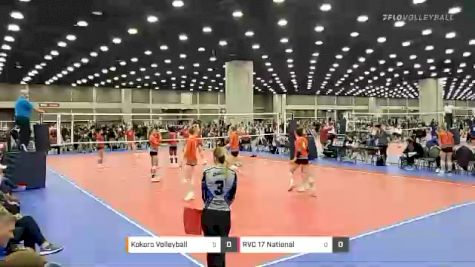 Kokoro Volleyball vs RVC 17 National - 2022 JVA World Challenge presented by Nike - Expo Only