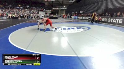 1B/2B 285 Cons. Semi - Tyler Pettigrew, Jenkins (Chewelah) vs Brock Tracy, Lind-Ritzville