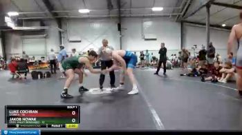 195 lbs Quarterfinals (8 Team) - Luke Cochran, Storm A vs Jakob Nowak, Steel Valley Renegades