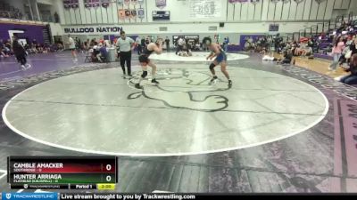 165 lbs Round Two - Clifford Nance, Flathead (Kalispell) vs Daniel Zamora, Hazen