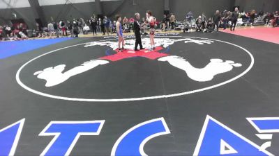 110 lbs Champ. Round 1 - Carter Tughan, Mat Demon Wrestling Club vs Xaeden Castillo, Ascend Wrestling Academy