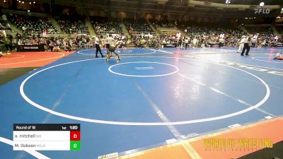 100 lbs Round Of 16 - Akeela Mitchell, New Mexico vs Macy Dobson, Mojo Grappling Academy