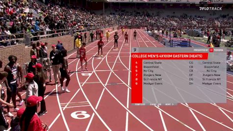 Men's 4x100m Relay Eastern, Prelims 3