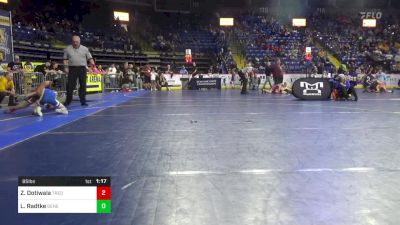 85 lbs Round Of 16 - Zahan Dotiwala, Tredyffrin Eastown vs Louden Radtke, General McLane