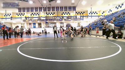 61 lbs Consi Of 4 - Boston Bollinger, Tulsa Blue T Panthers vs Aiden Yeager, Salina Wrestling Club