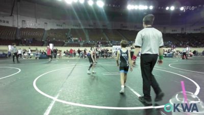 64 lbs 3rd Place - Brantley Snelson, Bartlesville Wrestling Club vs Byntlee Coffey, Wagoner Takedown Club